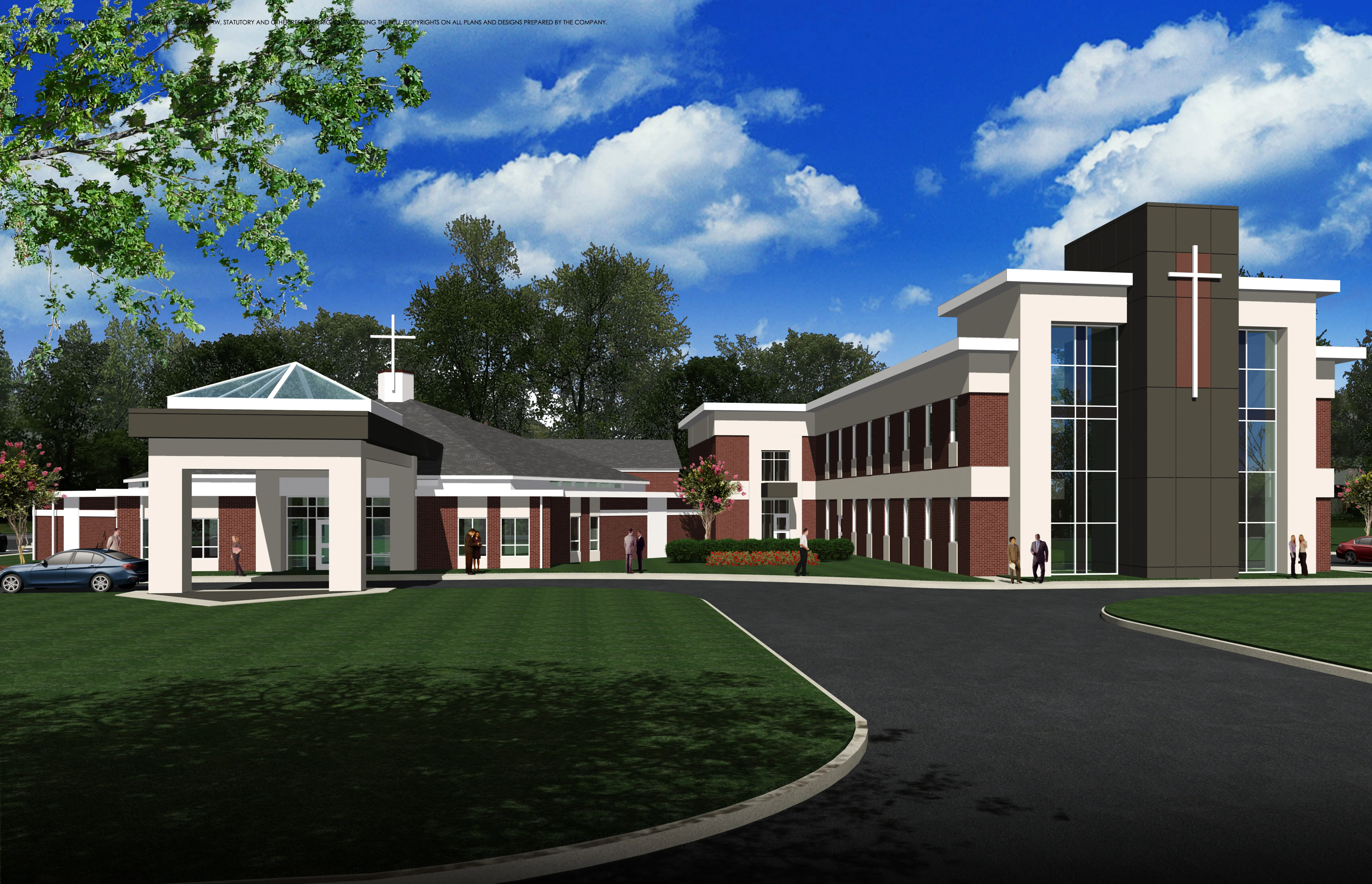 Modern solar-powered home with EV at dusk