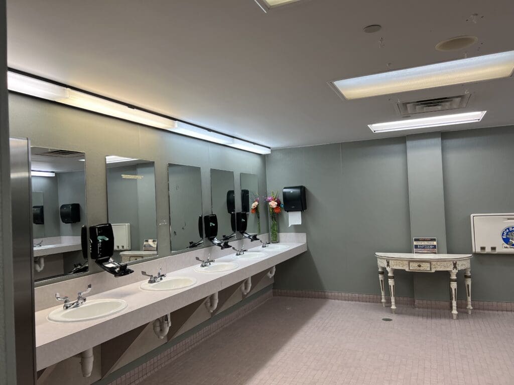 Before: Calvary Revival Church - Restroom