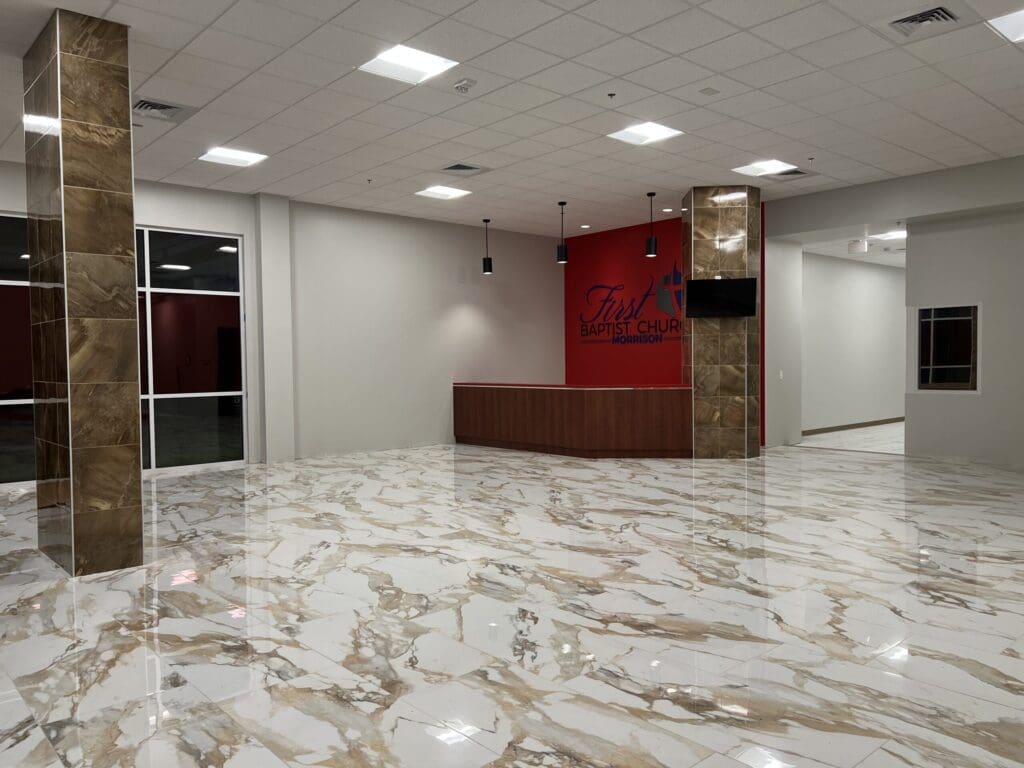 After: First Baptist Church Morrison